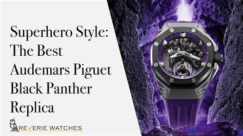 audemars piguet black panther replica